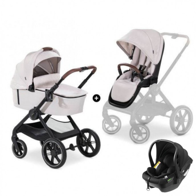 Hauck Travel System Walk n Care Beige