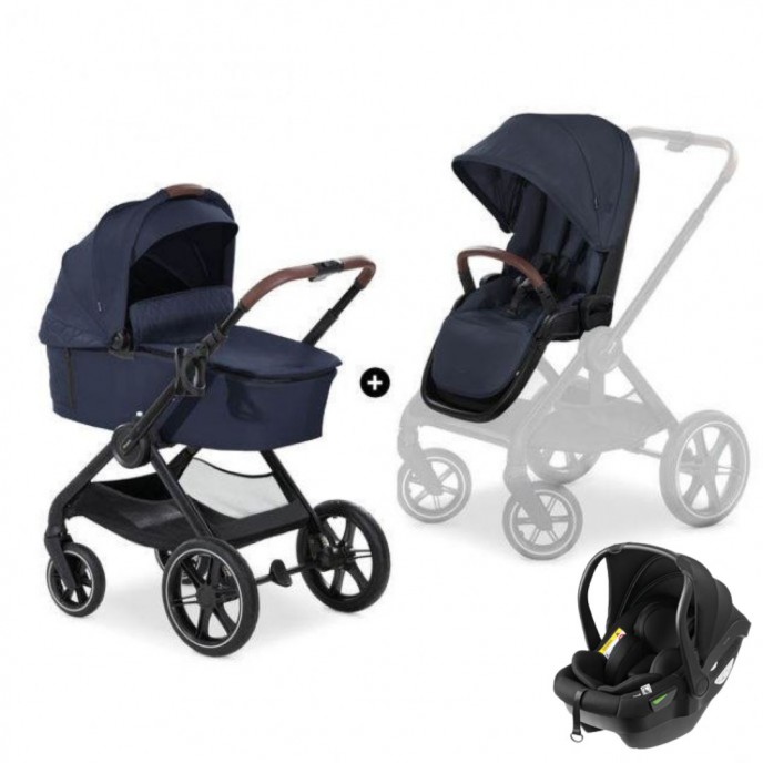 Hauck Travel System Walk n Care Navy