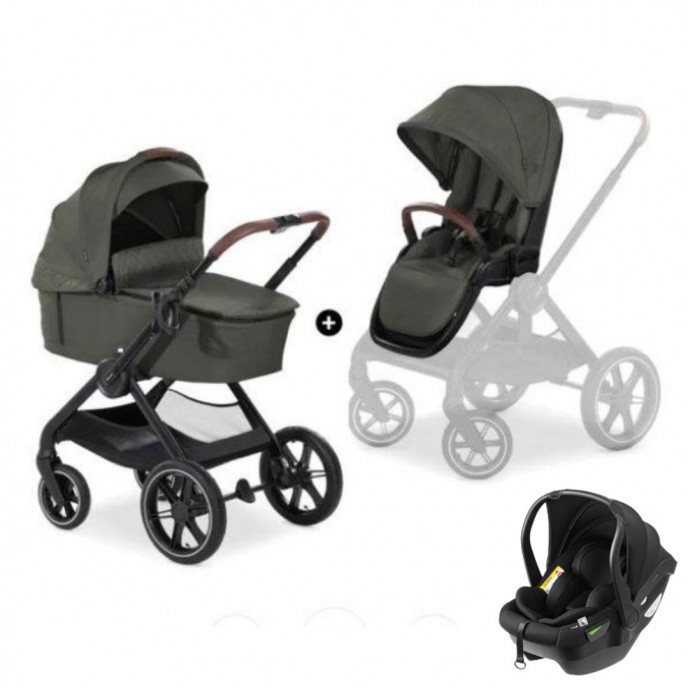 Hauck Travel System Walk n Care Olive