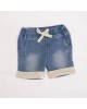 Set 2pc Body & Shorts Ecru Denim