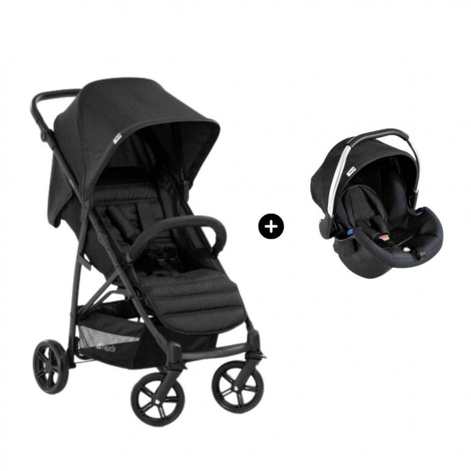 Hauck Travel System Rapid 4 2 in 1 Black