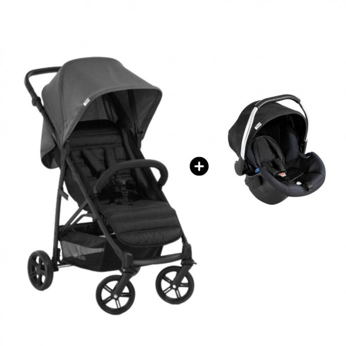 Hauck Travel System Rapid 4 2 in 1 Grey