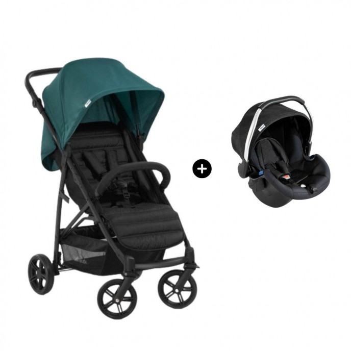 Hauck Travel System Rapid 4 2 in 1 Petrol