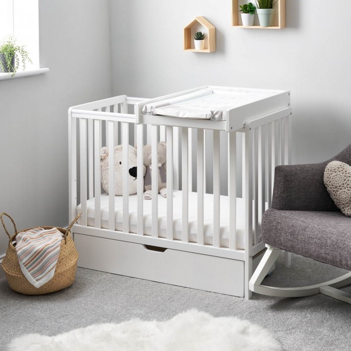 Obaby Cot Top Changer White