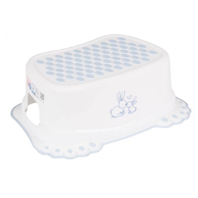 Chipolino Step Stool Bunnies White