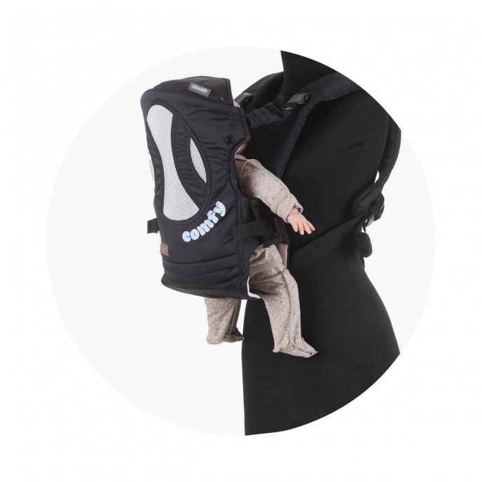 Chipolino Carrier Comfy Black/Blue