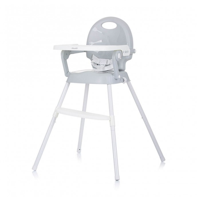 Chipolino Highchair 3 in 1 Bonbon Glacier Grey