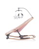 Chipolino Bouncer Rocker Velvet Wood and Rose