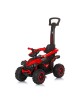 Chipolino Ride on Car with Canopy ATV Red