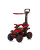 Chipolino Ride on Car with Canopy ATV Red