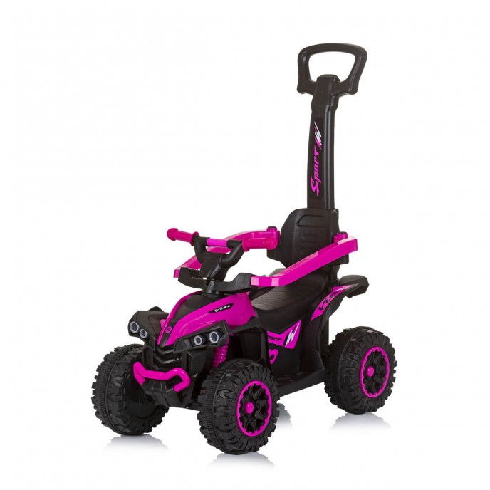 Chipolino Ride on Car with Canopy ATV Pink