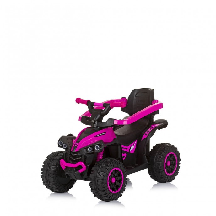 Chipolino Ride on Car with Canopy ATV Pink