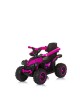 Chipolino Ride on Car with Canopy ATV Pink