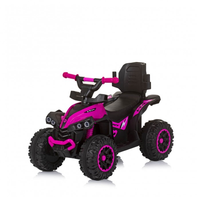 Chipolino Ride on Car with Canopy ATV Pink