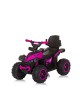 Chipolino Ride on Car with Canopy ATV Pink