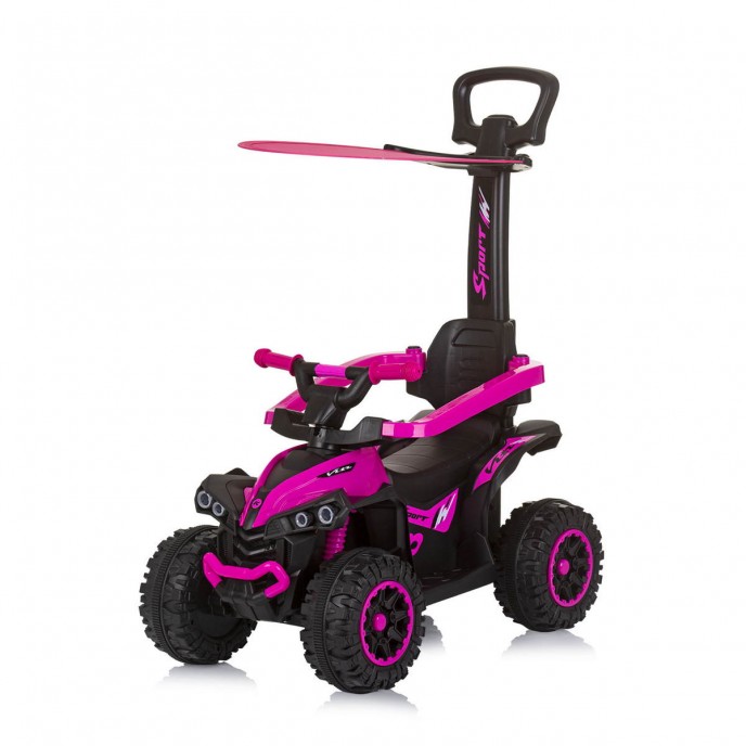 Chipolino Ride on Car with Canopy ATV Pink