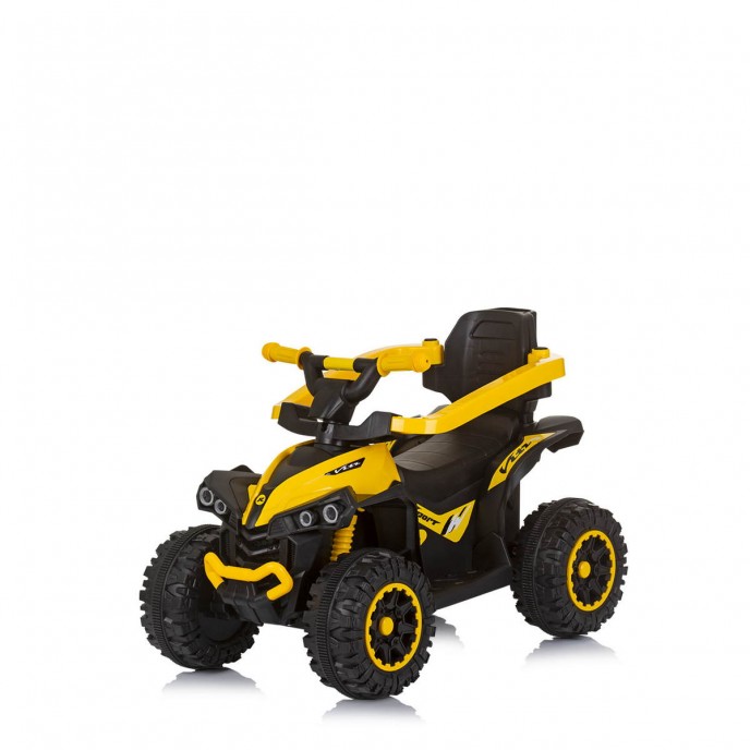 Chipolino Ride on Car with Canopy ATV Yellow