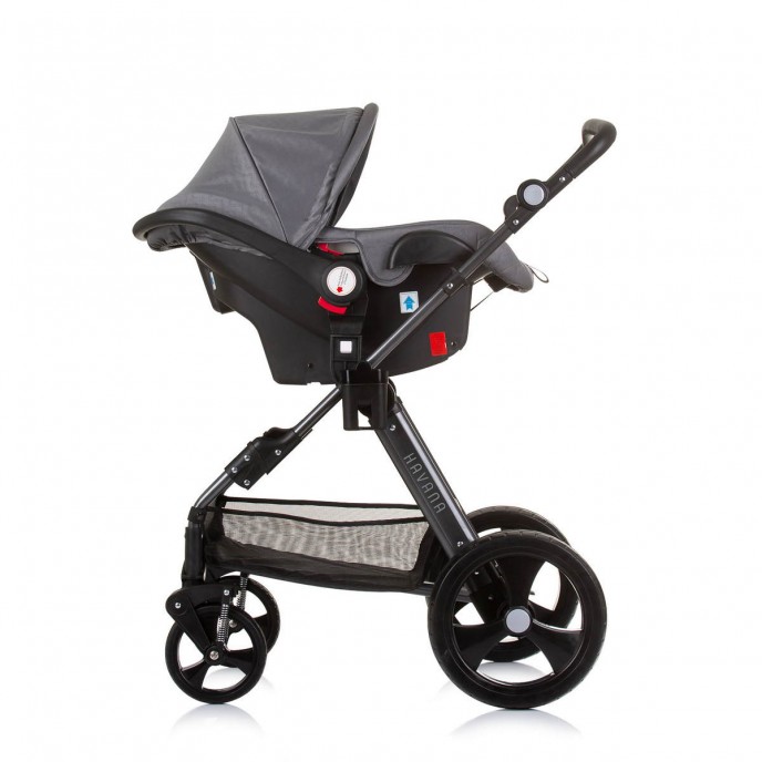 Chipolino Travel System Havana Silver Grey