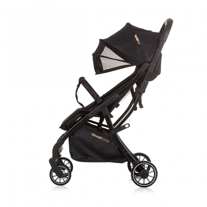 Chipolino Stroller Auto Fold Kiss Obsidian