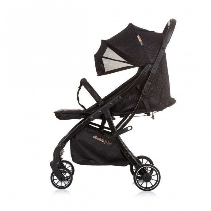 Chipolino Stroller Auto Fold Kiss Obsidian