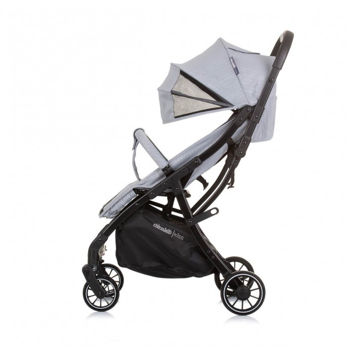 Chipolino Stroller Auto Fold Kiss Ash Grey