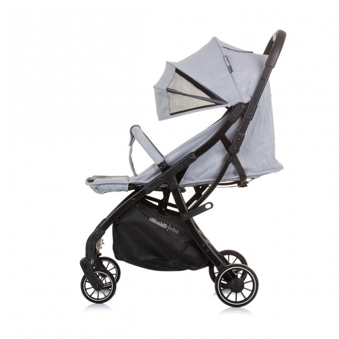 Chipolino Stroller Auto Fold Kiss Ash Grey