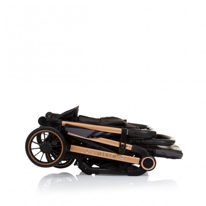 Chipolino Stroller Pixie Obsidian Gold