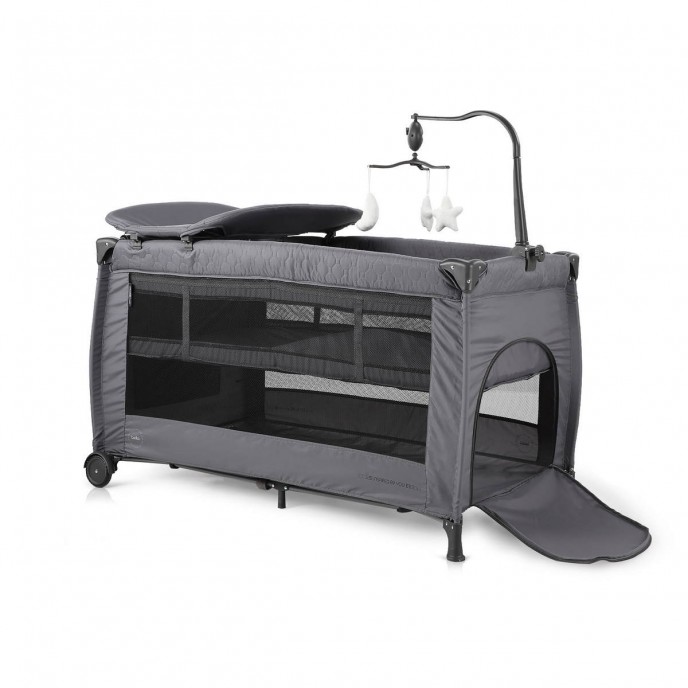 Chipolino Travel Cot Bella Granite