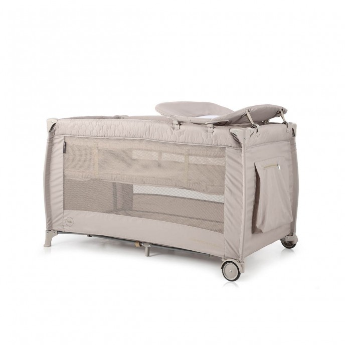 Chipolino Travel Cot Bella Macadamia