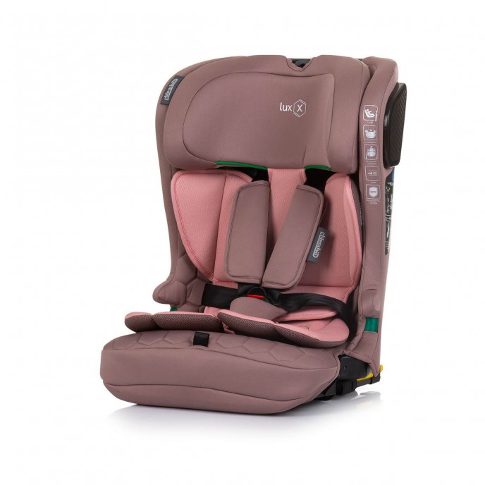 Chipolino Carseat I-Size ISOfix Lux X Flamingo (76-150cm)