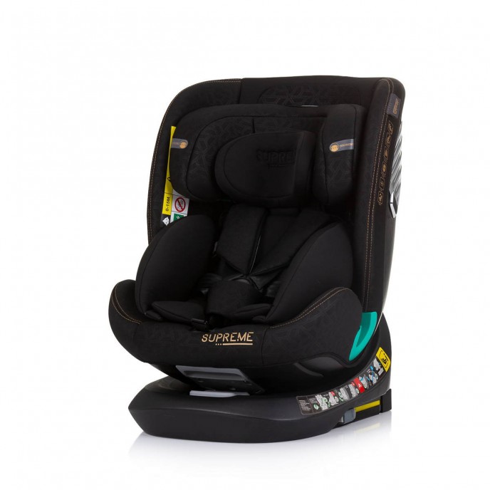 Chipolino Carseat I-Size ISOfix 360 Supreme Obsidian (40-150cm)