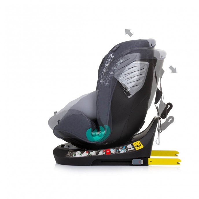 Chipolino Carseat I-Size ISOfix 360 Supreme Granite (40-150cm)