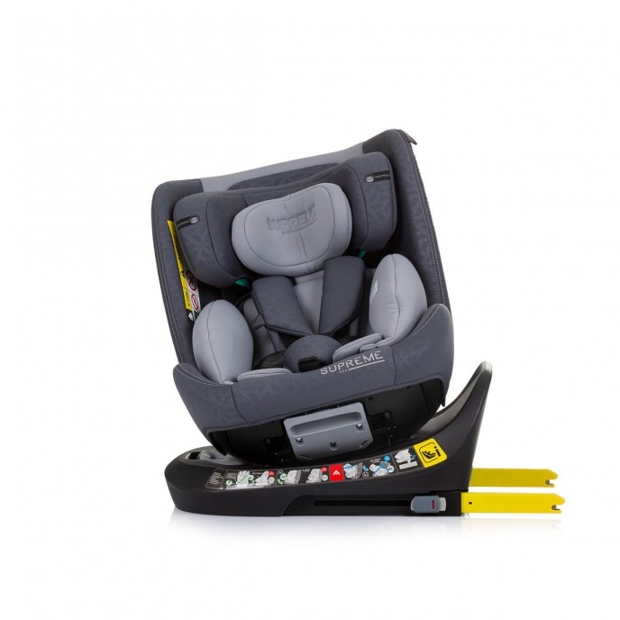 Chipolino Carseat I-Size ISOfix 360 Supreme Granite (40-150cm)