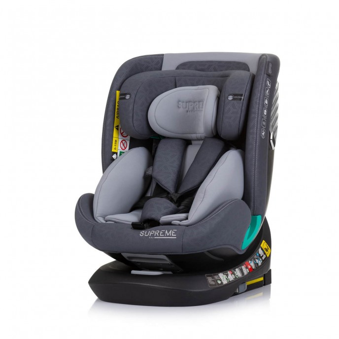 Chipolino Carseat I-Size ISOfix 360 Supreme Granite (40-150cm)