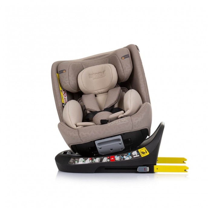 Chipolino Carseat I-Size ISOfix 360 Supreme Macadamia (40-150cm)