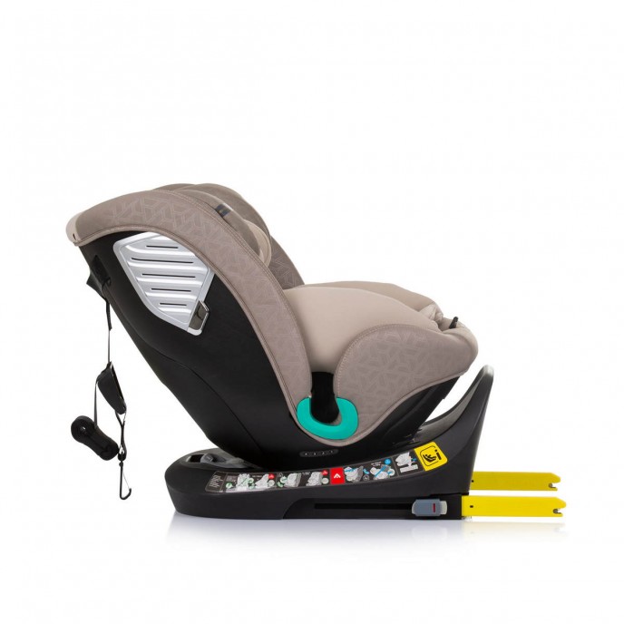 Chipolino Carseat I-Size ISOfix 360 Supreme Macadamia (40-150cm)