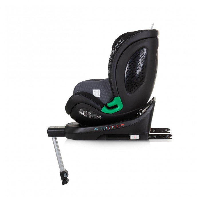 Chipolino Carseat I-Size ISOfix 360 Maximus Obsidian (40-150cm)