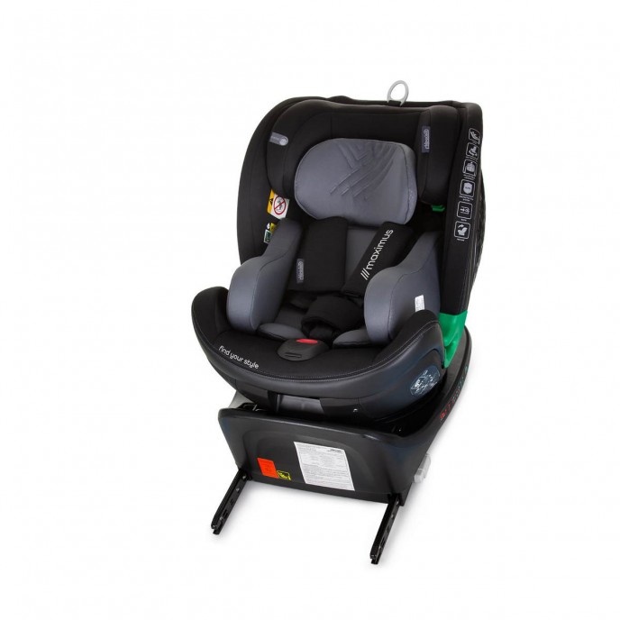 Chipolino Carseat I-Size ISOfix 360 Maximus Obsidian (40-150cm)