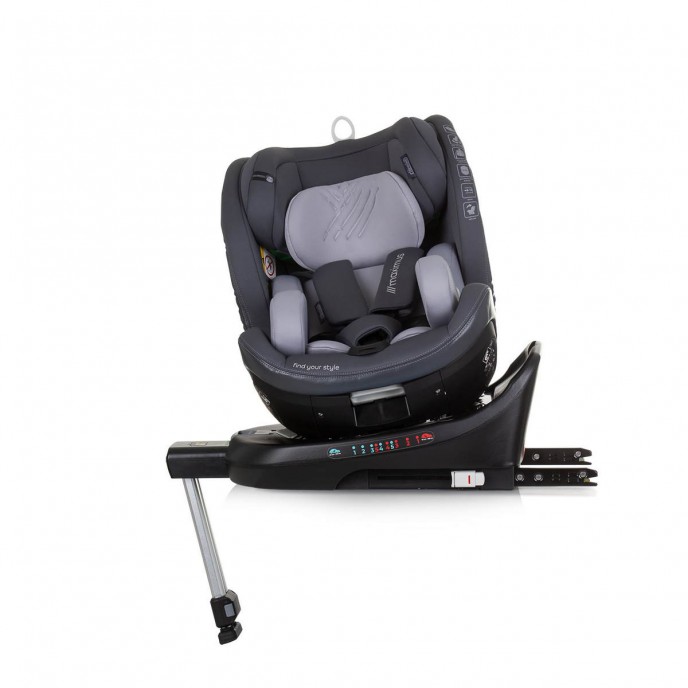 Chipolino Carseat I-Size ISOfix 360 Maximus Granite (40-150cm)