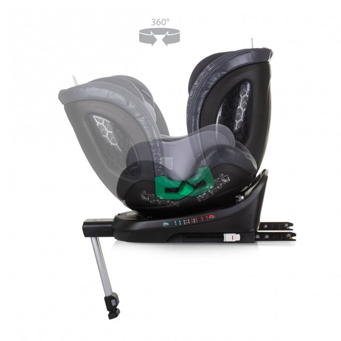 Chipolino Carseat I-Size ISOfix 360 Maximus Granite (40-150cm)