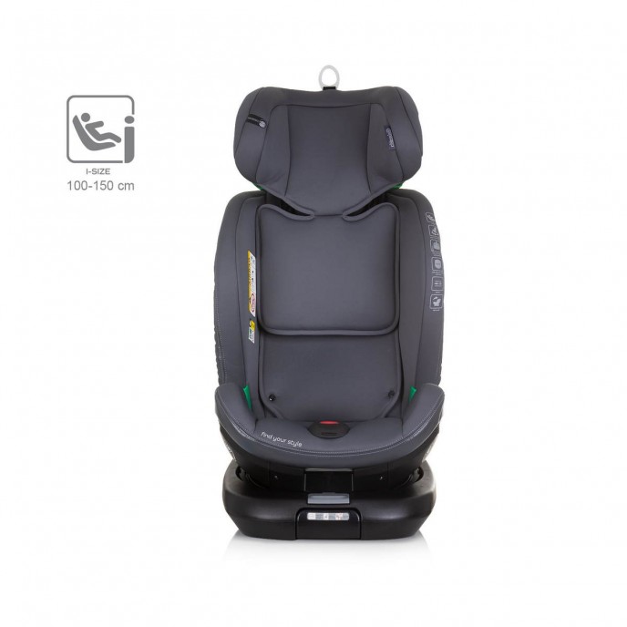 Chipolino Carseat I-Size ISOfix 360 Maximus Granite (40-150cm)