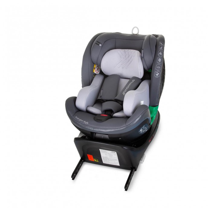 Chipolino Carseat I-Size ISOfix 360 Maximus Granite (40-150cm)