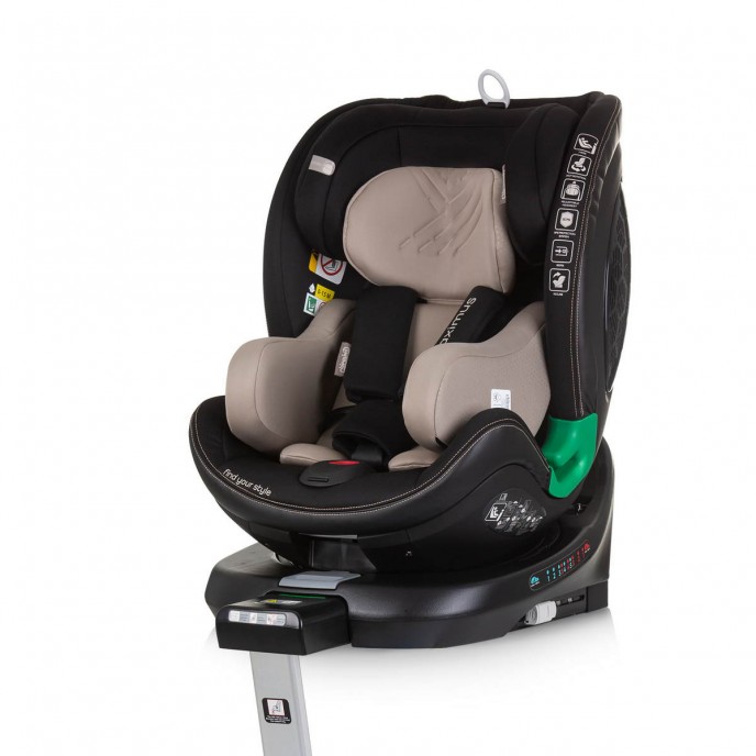 Chipolino Carseat I-Size ISOfix 360 Maximus Macadamia (40-150cm)