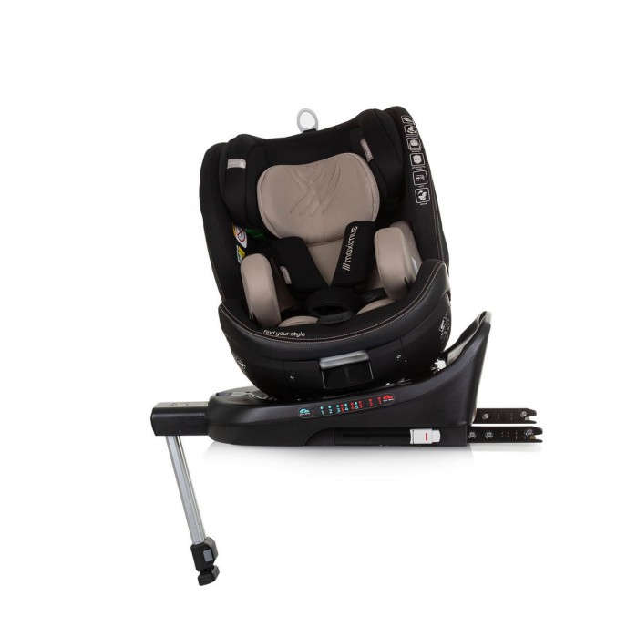 Chipolino Carseat I-Size ISOfix 360 Maximus Macadamia (40-150cm)