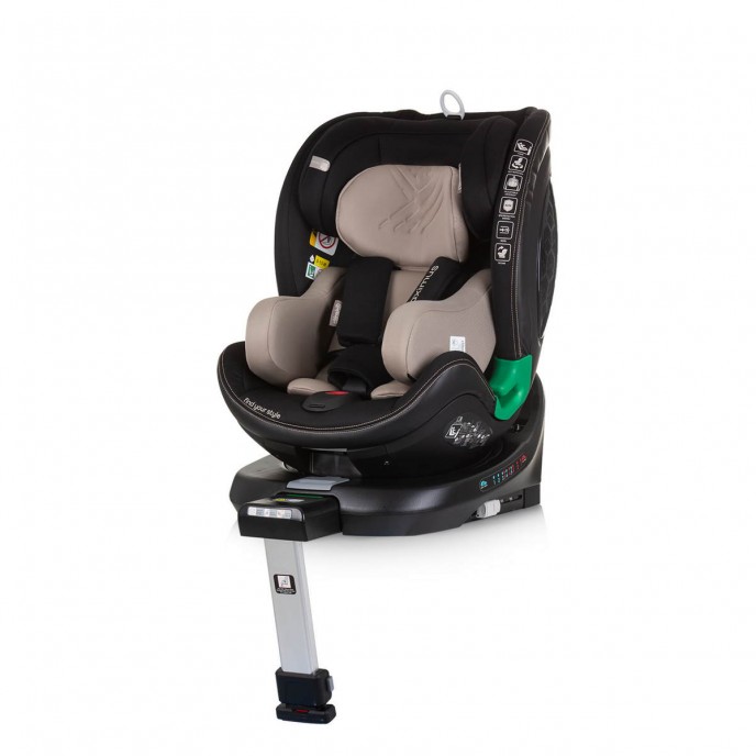 Chipolino Carseat I-Size ISOfix 360 Maximus Macadamia (40-150cm)