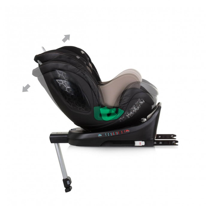 Chipolino Carseat I-Size ISOfix 360 Maximus Macadamia (40-150cm)