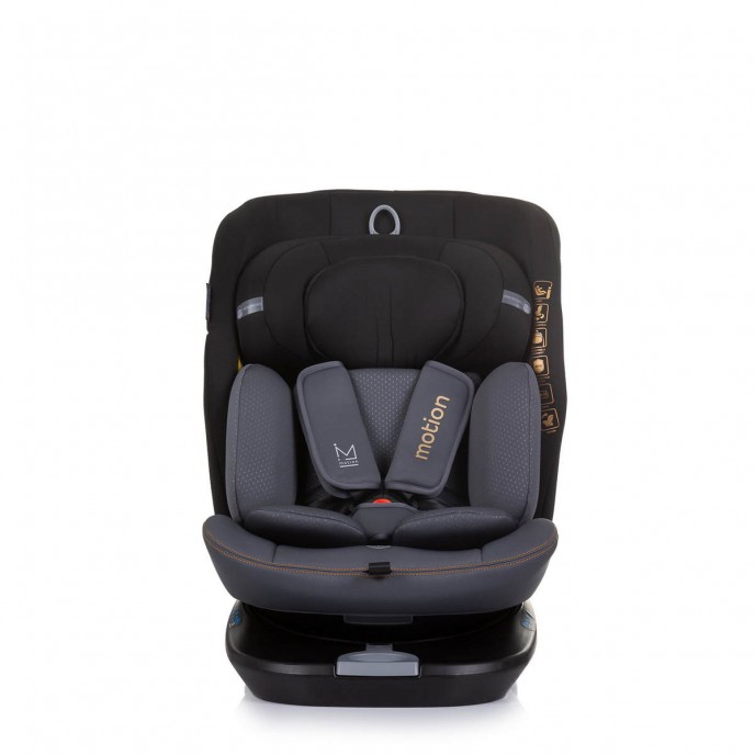 Chipolino Carseat I-Size ISOfix 360 Motion Obsidian (40-150cm)