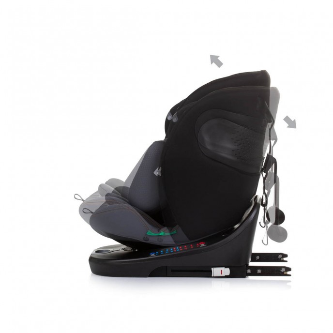 Chipolino Carseat I-Size ISOfix 360 Motion Obsidian (40-150cm)