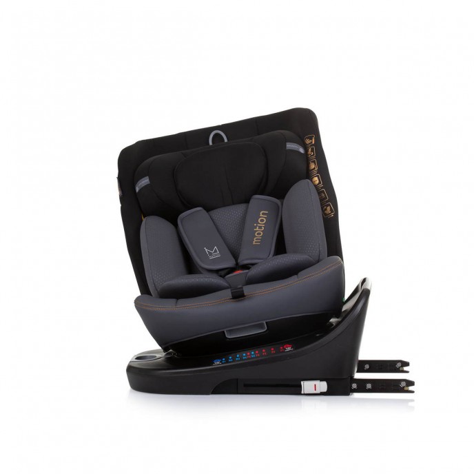 Chipolino Carseat I-Size ISOfix 360 Motion Obsidian (40-150cm)