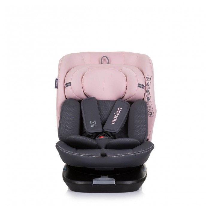 Chipolino Carseat I-Size ISOfix 360 Motion Flamingo (40-150cm)